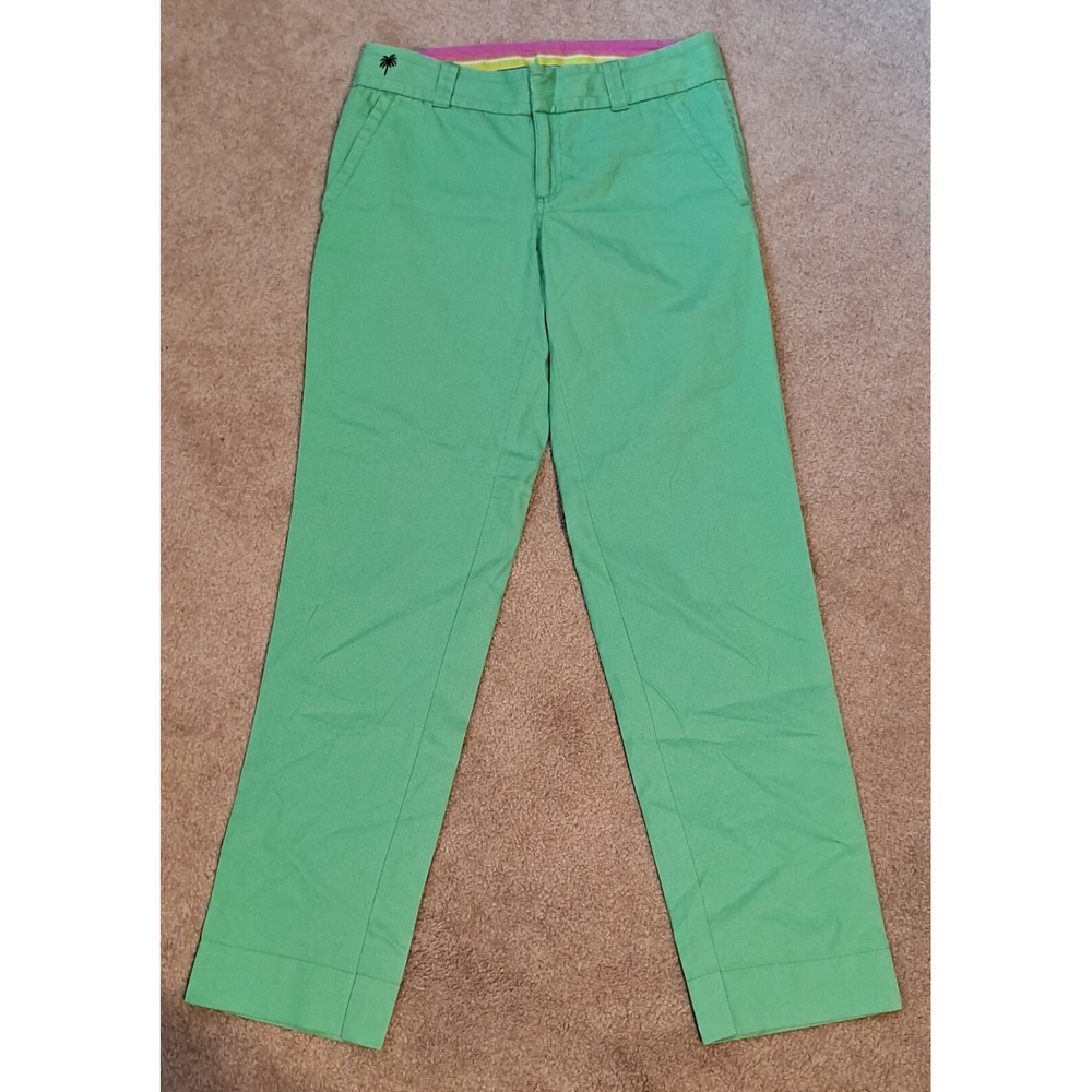 Lime Green Size 0 Lilly Pulitzer Chino Style Pants